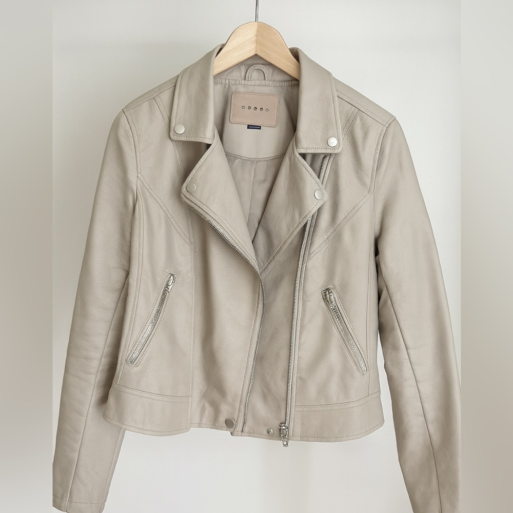Anthropologie Marraketch Haven Vegan Leather Moto Jacket